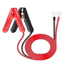 2PCS Alligator Clips Booster Jumper Cable 13 AWG 3.3FT Car Battery Jumper Cables Battery Jumper Cable price