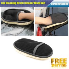 Car Cleaning Brush Cleaner Wool Soft Car Washing Gloves Brush Universal Use General Car Cleaning price