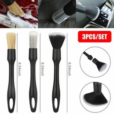 3pcs Car Detailing Brush Wash Auto Detailing Cleaning Kit Engine Wheel Clean Set General Car Cleaning price