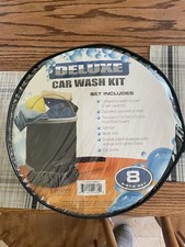 Deluxe Car Wash Kit 8 Piece Set Life Style Production Car Wash Products price