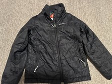 Columbia Powder Lite Jacket Omni Heat Boys Small 8 Black Excellent Condition Boys' Raincoat price