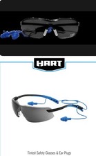 Hart Tinted Glasses and Ear Protection Kit, Personal Protection Equipment Hearing Protection Equipment price