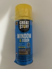 GREAT STUFF Window & Door Gap Filler, Insulating Foam Sealant, 12 oz. Yellow Exterior Insulation Materials price
