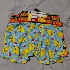 Assorted 4 Boys' Athletic Boxer Briefs w/ Characters and Assorted Size NWT Boys' Boxer price