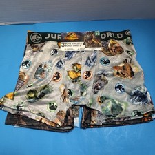 Jurassic World Dominion Boys Athletic Boxer Briefs Size 10 3 Pack Boys' Boxer price