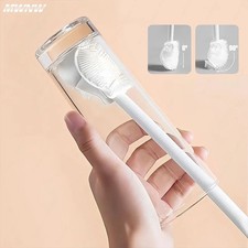 Silicone Bottle Brush - Long Handle Flexible Cup Scrubber & Baby Bottle Cleaner Pacifier-Bottle Detergent price