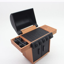 1:12 Dollhouse Miniature Barbecue BBQ Grill Outdoor Furniture Garden Decor Garden Grill & Barbecue price