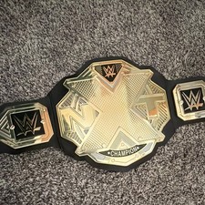 WWE NXT Champion Kids Toy Replica Wrestling Belt Gold/Black 2017 - Mattel Kids' Belts price