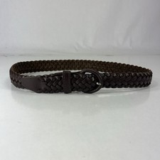 Brown Braided Leather Belt - Youth/Kids Size 22 Kids' Belts price