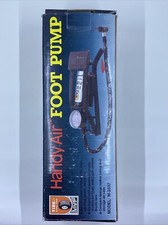 Vintage Handy Air Foot Pump Nib with gauge Air Pump - Tire Care price