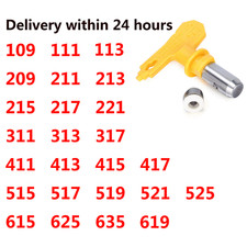 Yellow Paint Sprayer Nozzle 111 211 311 411 615 ... Airless Spray Nozzle Gun Tip Sprayer price