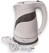 Superior Deluxe Electric Kettle 1.9 Qt (1.8L) Fast Boiling Water Heater Cordless Water Heaters / Kettle price