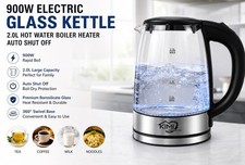 900W Electric Glass Kettle 2.0L Hot Water Boiler Heater Auto Shut Off Water Heaters / Kettle price