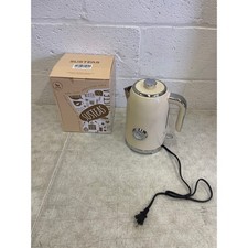 SUSTEAS Electric Kettle 57oz Hot Tea Kettle Water Boiler w Thermometer - Cream Water Heaters / Kettle price