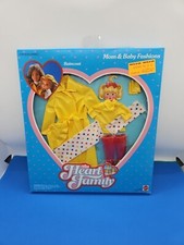 THE HEART FAMILY MOM & BABY FASHIONS Raincoat  1986 Mattel #3197 MISB Baby Raincoat price