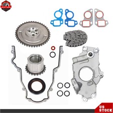 High Oil Pump with Timing Chain + Gasket Kit For GM 4.8L 5.3L 6.0L LS1 LS2 LS3 Oil Pump price