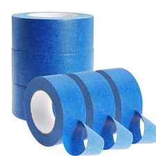 3 Rolls Blue Painter’s Tape 2 Inch x 60 Yards 5.5 Mil Masking Tape Clean Removal Tape price