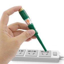 1Pc 100-500V Electrical Tester Pen Screwdriver Voltage Pen Power Test Kit - Screwdriver price