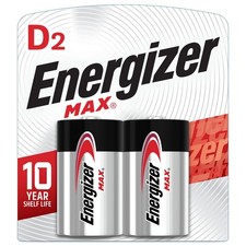 Energizer MAX D Batteries (2 Pack), D Cell Alkaline Batteries Standard & Rechargeable Batteries price