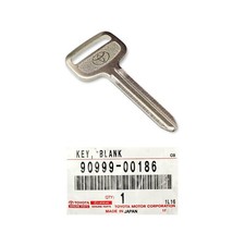 Genuine Toyota OEM Steel Key Blank - Brand New Uncut Master Key - 90999-00186 Key price