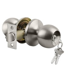 BESTTEN Keyed Entry Door Knob with Lock, Heavy Duty Interior and Exterior Door L Doorknob Lock price