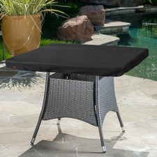 600D Oxford Square Table Cover Waterproof Elastic Hem for Patio Garden Table Garden Table price