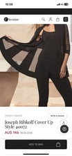 Joseph Ribkoff Item 40072 Cover Up Cardigan Mesh Details Women's Cardigan price