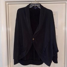 Ocean Drive Black Sweatshirt Material Casual Cardigan Women's Cardigan price