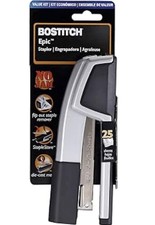 Bostitch Office Epic All Metal 3 in 1 Stapler, 25 Sheet Capacity (Silver) Stapler price