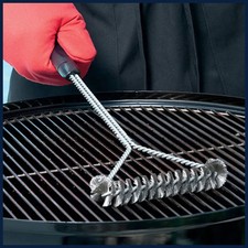 Barbecue Grill BBQ Brush Clean Tool Grill Accessories Stainless Steel. Grill & Barbecue Accessories price