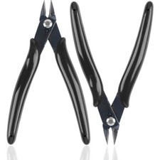 Flush Cut Pliers Set of 2, 5 Inch Diagonal Side Cutters for Electronics & Models Diagonal Cutters price