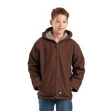 Berne Kids' XS Softstone Duck Sherpa-Lined Hooded Coat, BHJ42BB Boys' Overcoat price