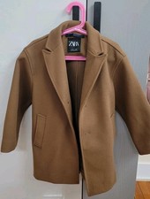ZARA BOYS SIZE 6-7 COAT 100% Polyester Boys' Overcoat price