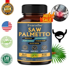 Saw Palmetto 9150mg - Premium Prostate Health Support Supplement for Men Saw price