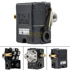 Heavy Duty 25 Amp Air Compressor Pressure Switch Control Valve 95-125 PSI 4 Port Air Compressor price