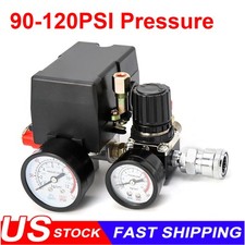 Air Compressor Pressure Switch Control Valve 90-120PSI Pressure Regulator Gauge Air Compressor price