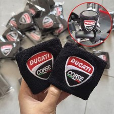 For Ducati Corse Panigale Black Set Motorcycle Brake Clutch Reservoir Sock Cover Motorcycle Covers price