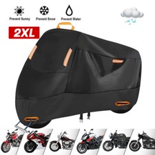 XXL Waterproof Motorcycle Cover Heavy Duty for Sun Snow UV Rain Dust Resistant Motorcycle Covers price