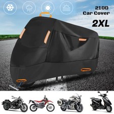 Waterproof Heavy Duty 2XL Motorcycle Cover For Winter Outside Storage Snow Rain Motorcycle Covers price