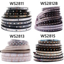 WS2811 WS2812B WS2813 WS2815 5050RGB LED Strip Lights Addressable 30/60 DC5V/12V LED Lighting price