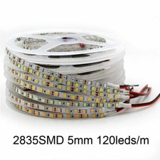 5M LED Strip light 5/8/10mm PCB 2835 SMD DC12V 60/120/240Leds/m LED Tape LED Lighting price