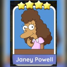 1 x Janey Powell (⭐️⭐️⭐️⭐️) - Set 12 - Mono_Poly_Go Stickers - Best Service Game Set price