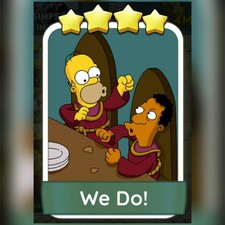 1 x We Do! (⭐️⭐️⭐️⭐️) - Set 14 - Mono_Poly_Go Stickers - Best Service Game Set price