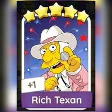 1 x Rich Texan (⭐️⭐️⭐️⭐️⭐️) - Set 20 - Mono_Poly_Go Stickers - Best Service Game Set price