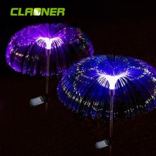 2PCS Solar Power Garden Lights LED 7Color Changing Stake Jellyfish Light Outdoor Decorative Garden Products price