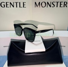 2026 GentleMonster Gent 01 Unisex Sunglasses Black Frame Black Lenses Unisex Sunglasses price