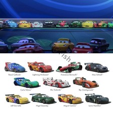 Disney Pixar Cars 2 World Grand Prix McQueen Francesco Carla Veloso Diecast Toy Toy Cars price