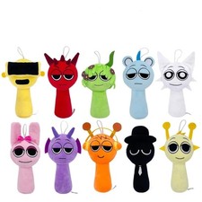 New Sprunki Game Plush Toys 9In Soft Stuffed Cartoon Pillow for Kids as Gift USA Plush Toys price