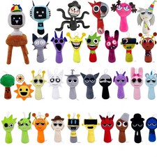 New Sprunki Game Plush Toys 9In Soft Stuffed Cartoon Pillow for Kids as Gift USA Plush Toys price