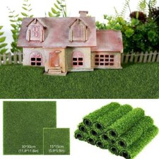 15/30cm Lawn Turf Artificial Mini Grass Square Fake Synthetic Garden Landscape Artificial Grass price